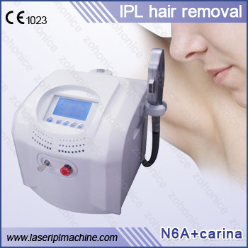 Máquina profissional de rejuvenescimento da pele Ipl Máquina de barbear cabelo