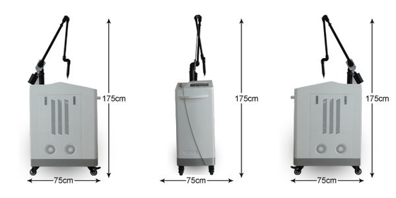 Enrugue a máquina comutada Q da remoção da tatuagem do laser do Nd Yag da redução da depilação