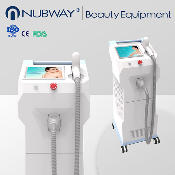 Máquina da remoção do cabelo do laser do diodo de 810 nanômetro, pescoço do laser do diodo/removedor cabelo da orelha para o salão de beleza