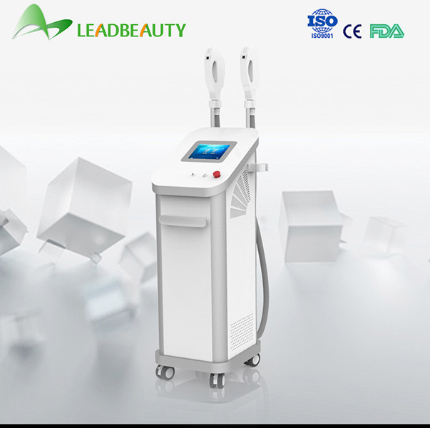 Máquina da remoção do cabelo do ipl do shr dos termas, handpiece de SHR e de IPL com eficácia, segurança e ea óptimos